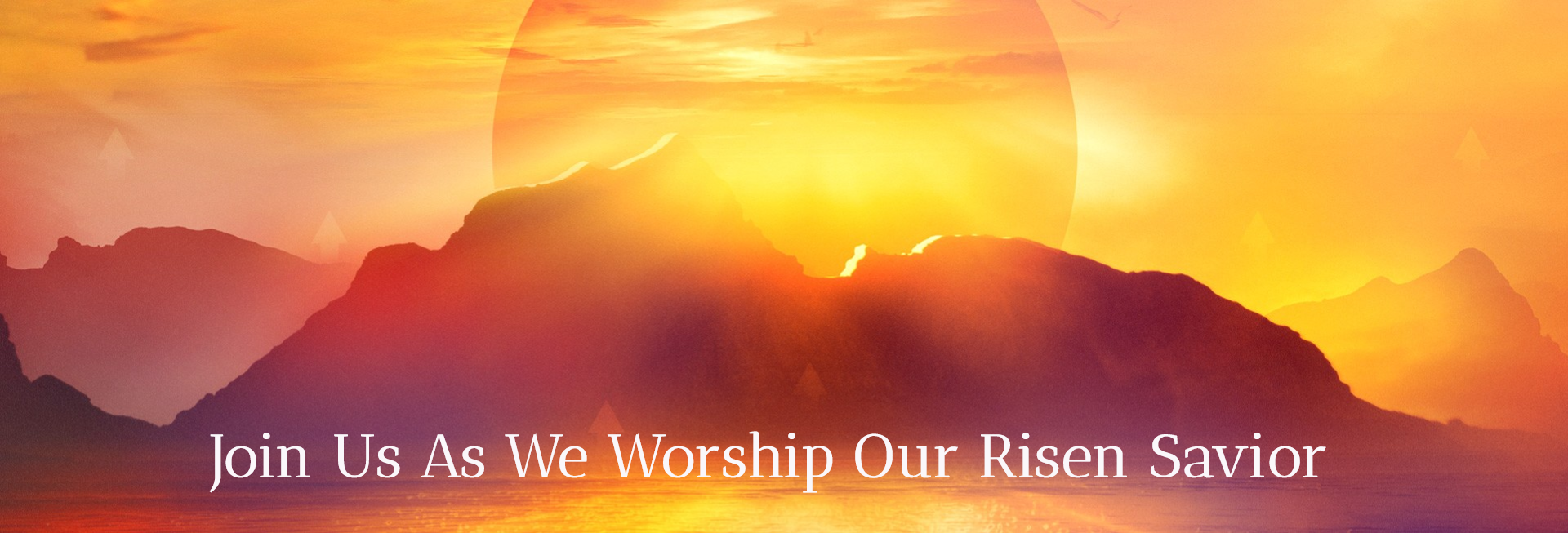 Hope Rises Church Website Banner